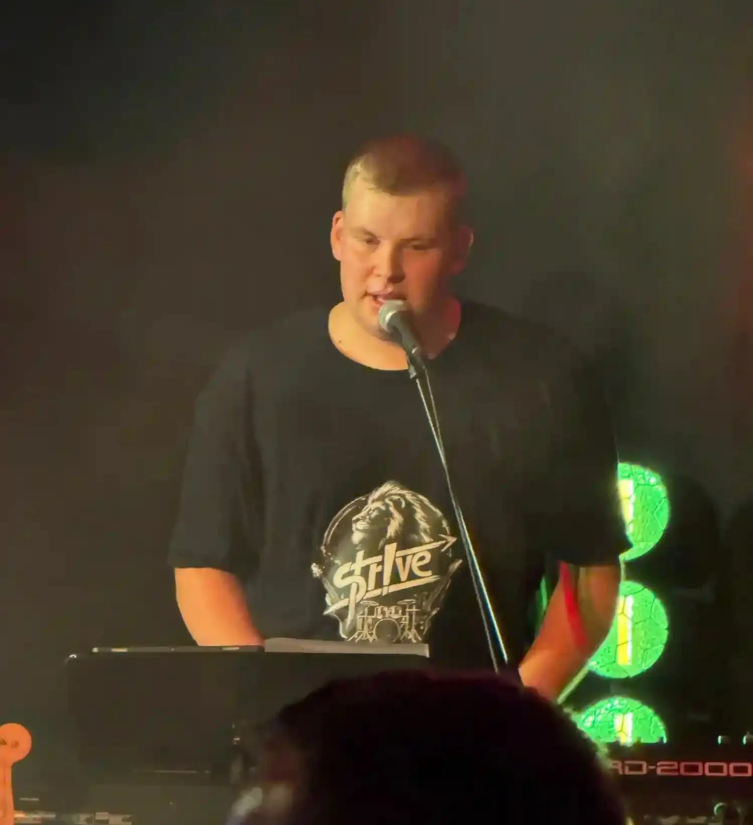 STR!VE live auf der Bühne